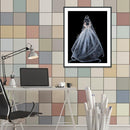 5D DIY Full Drill Diamond Painting Wedding Dress Embroidery Mosaic Kit Wall Arts