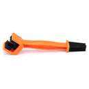 Cycling Cleaning Accessories Orange Chain Brush for Motorcycle Mountain Bik