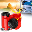 Compact Dual Tone Horn for Car Motorcycle Truck Boat Car Air Horn Loud Siren