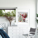 DIY Canvas Paint By Numbers Set Oil Hand Painted Santa Claus Drawing Kit Craft