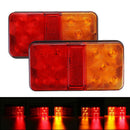 Lorry Caravan Trailer LED Indicator Car Stop Light Truck Lamp Rear Tail Lights