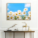 Sky Chrysanthemum Kit Painting By Numbers Oil DIY Hand Painted Canvas Picture