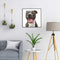 Animals Paint By Numbers Frameless DIY Handmade Picture On Canvas (Dog)