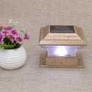 1pc Solar Powered LED Light Waterproof Outdoor Column LED Solar Lights Garden