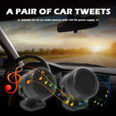 2pcs 500 Watts Car Tweeter Audio Speakers Mini Dome High Frequency Loudspeakers