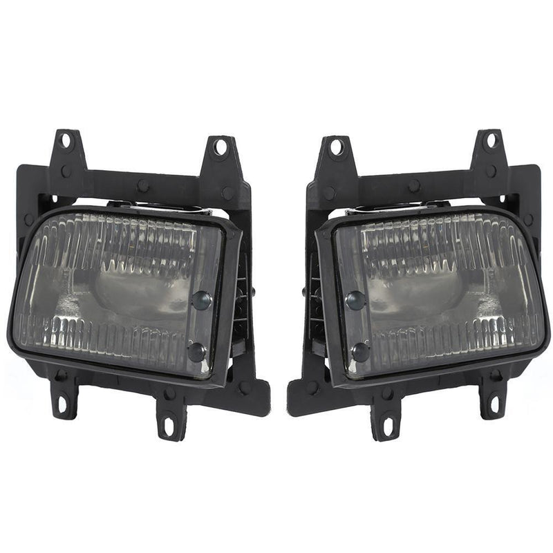 2pcs Front Left+Right Bumper Fog Lights Lamps+Bulbs Kit for E30 318i 325 85-93