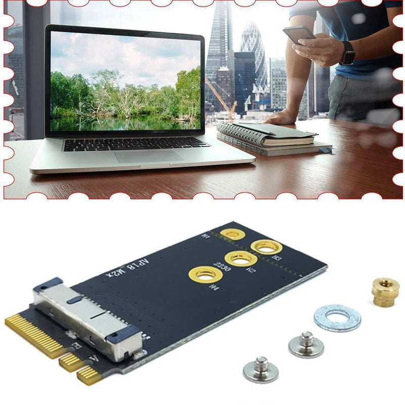 BCM94360CS2 BCM943224PCIEBT2 12+6Pin Wireless Card to Key NGFF A/E M2 WiFi Q1X4
