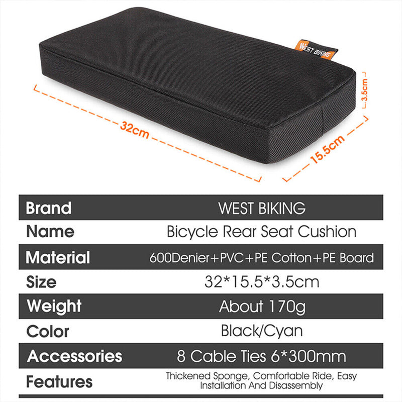 Bicycle Cushion Pvc Bike Saddle Bicycle Accessories for Outdoor Cycling Supplies