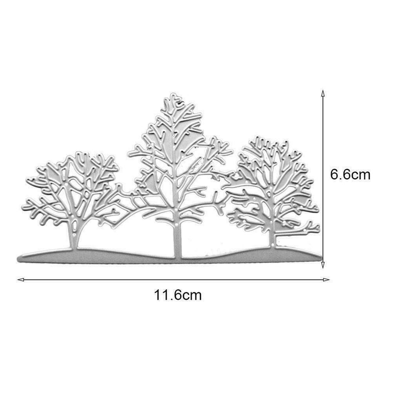 Christmas Tree Metal Cutting Dies Stencils Scrapbooking Embossing Card U S Y2W6