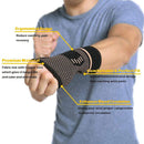1pc Compression Arthritis Gloves Wrist Support Joint Pain Relief Wristbands