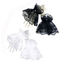 Lace Bowknot Sunscreen Gloves Fingerless Gloves Wrist Cuffs Bracelets