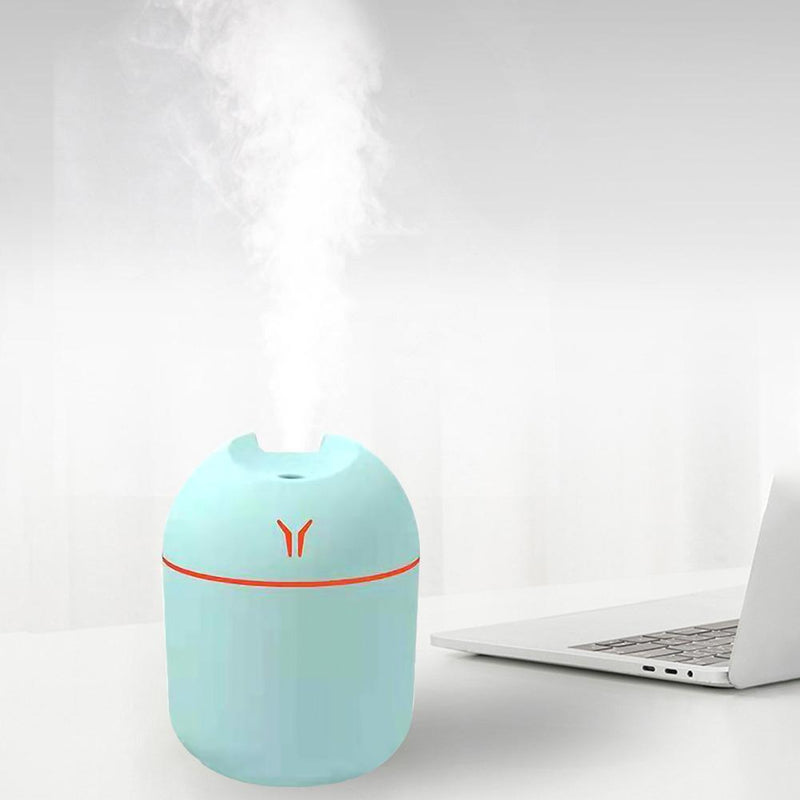 Ultrasonic Air Humidifier Aroma Sprayer USB Essential Oil Diffuser (Blue)