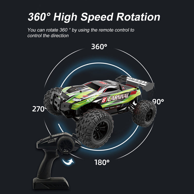 #A 1/18 4WD RC Cars 2.4GHz 38km/h Off Road Crawler Vehicle for Boys Kids Adults
