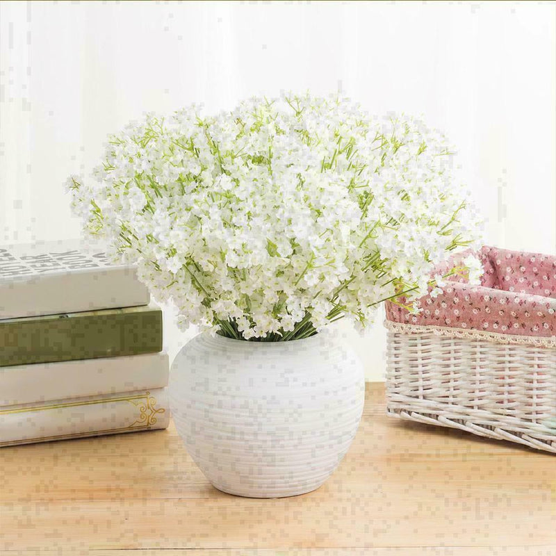 Artificial Baby's Breath Gypsophila Silk Flowers Bouquet Party M9T2 Wedding O3T5