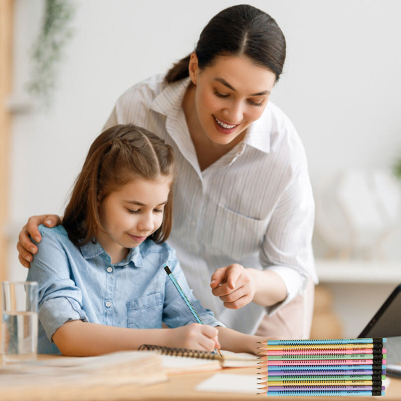 HB Pencil with Eraser - Correcting Holding Posture Triangular Shape Rod