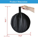 Circular Flexible Foldable PDR Lined Striped Light Reflector Board Dent Panel