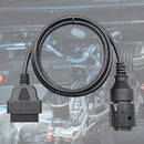 Scanner Cable OBD2 Diagnostic Cable 10PIN TO 16PIN Cable Stable Characteristic