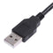 1M Dual USB 2.0 Built-in Female Adapter Port Extension Cable Car Car PC