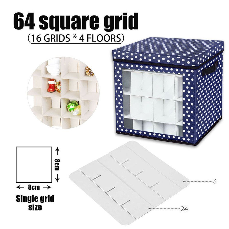 Detachable Multifunctional Storage Box Foldable Christmas Ball Oxford Cloth