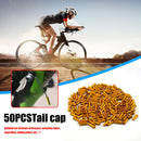 Aluminum Alloy Bike Bicycle Brake Shifter Cable Tips End Caps Crims Pack of 50