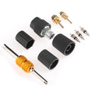 Occitop R134a Air Conditioning Valve Core A/C System Caps Service Remover Kit