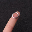 Fashion Jewelry Small Circle Ear Piercing Round Hoop Earrings Dangle Ear Stud