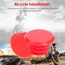 2pcs MTB Bike Grips Covers Plastic Cycling End Stoppers Bicycle Handlebar Plu