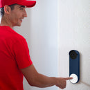 Doorbell Silicone Cover Case Doorbell Accessories for Google Nest (Blue) Newly