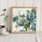 Ink Flower Oil Paint By Numbers Kit DIY Acrylic Painting Canvas Drawing Pictu