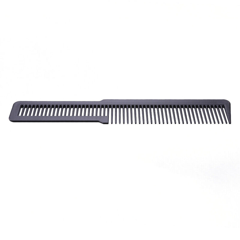 Hairdressing Carbon Fiber Anti-static Comb Wide Tooth Haircut Hair Trimmer Co