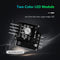 HW-479 3.3V 5V 5mm KY-011 PCB Dual Color RGB LED Sensor Modules Black