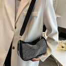 Rhinestone Handbag for Women Shoulder Bag Ladies Female Crossbody Shiny Purse