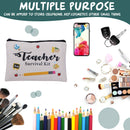 Teacher Makeup Bag Appreciation for Women Thank You Gifts Preschool Elementary