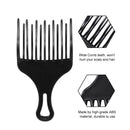 Hairdressing Fork Comb Afro-comb Smooth Hair Styling Tools Hairbrush (C) Newly