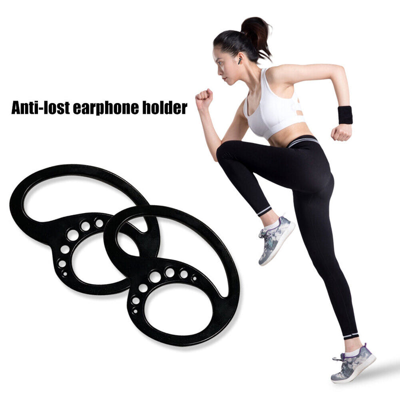 1 Pair Silicone Bluetooth-compatible Earplug Protective Earhook Anti Lost H