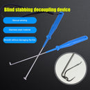 Fishing Hook Remover Stainless Steel Fishhook Dehooker Hook Detacher Extractor