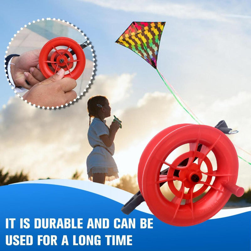 Kite Line Winder Reel Grip Wheel & 100M Nylon String Kite L3 Flying Line Y2J2