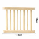 Supplies Bamboo Leaking Water Sponge Plate Soap Holder Soap Dish Storage Box