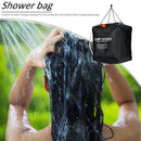 Camping Shower Bag 40L Outdoor Hiking Solar Heated Bathing Water Storage Bags