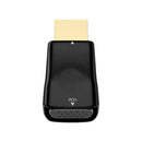 HD 1080P HDMI-Compatible to VGA Adapter VGA Output Laptop Converter (Black)