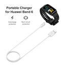 1m USB Charging Cable Cord Cradle Dock for Huawei Band 6/Watch Fit (White) Newly
