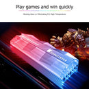 Jonsbo M.2-2 M.2 2280 SSD Heatsink FAN Pin Color Lighting Hard Disk Cooling Pad