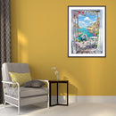 Scenery 5D DIY Full Round Drill Diamond Painting Cross Stitch Mosaic Home Dec