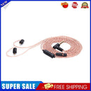 Upgrade Single Crystal Copper Earphone Cable 0.78mm 2Pin Plug Wire (Copper)