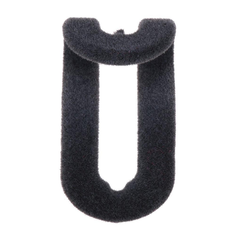 10pcs Mini Flocking Hanging Hook Non Slip Clothing Hanger Hook(Black) Newly