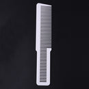 Hairdressing Carbon Anti-static Comb Wide Tooth Hair Clipper Comb (White) Newly
