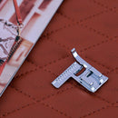 Multifunction Household Electric Sewing Machine Presser Feet with a Ruler