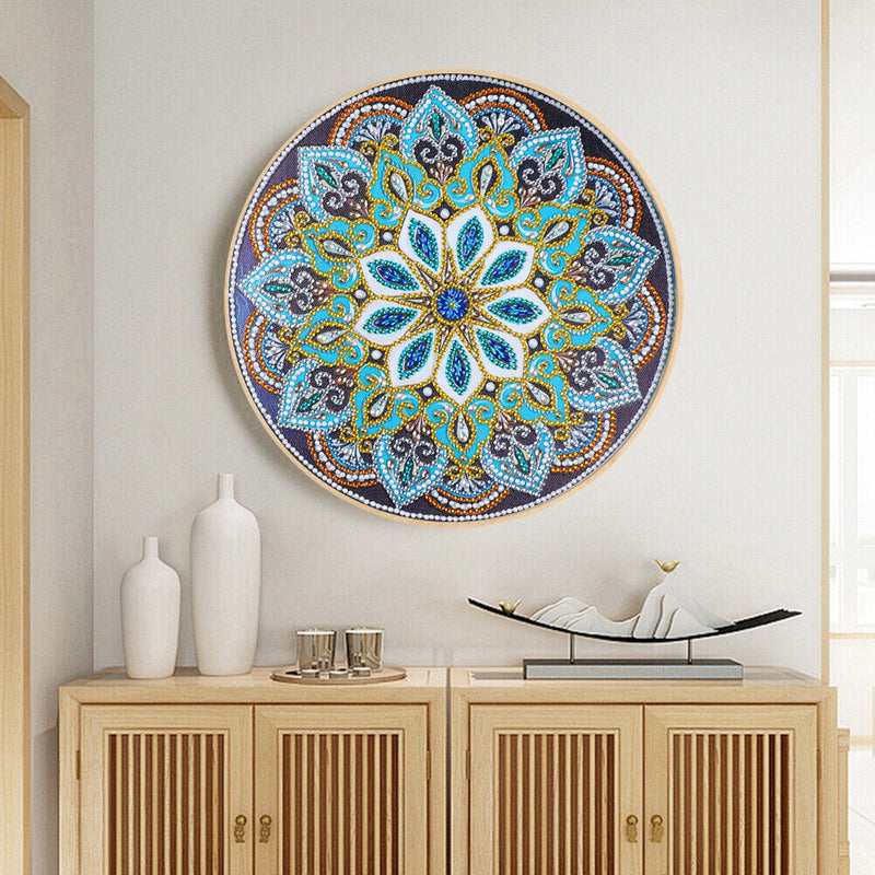 5D Circular Special Shaped Partial Drill Diamond Painting DIY Craft (R8337)