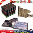 60 Slots Money Penny Pocket Coin Collection Holder Storage Album Book  Newly
