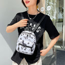 Fashion Women Animal Pattern Printing Backpack Casual Small Handbags (B)